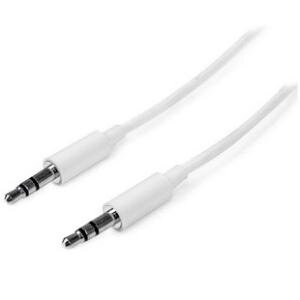 STARTECH 1m White Slim 3 5mm Stereo Audio Cable-preview.jpg